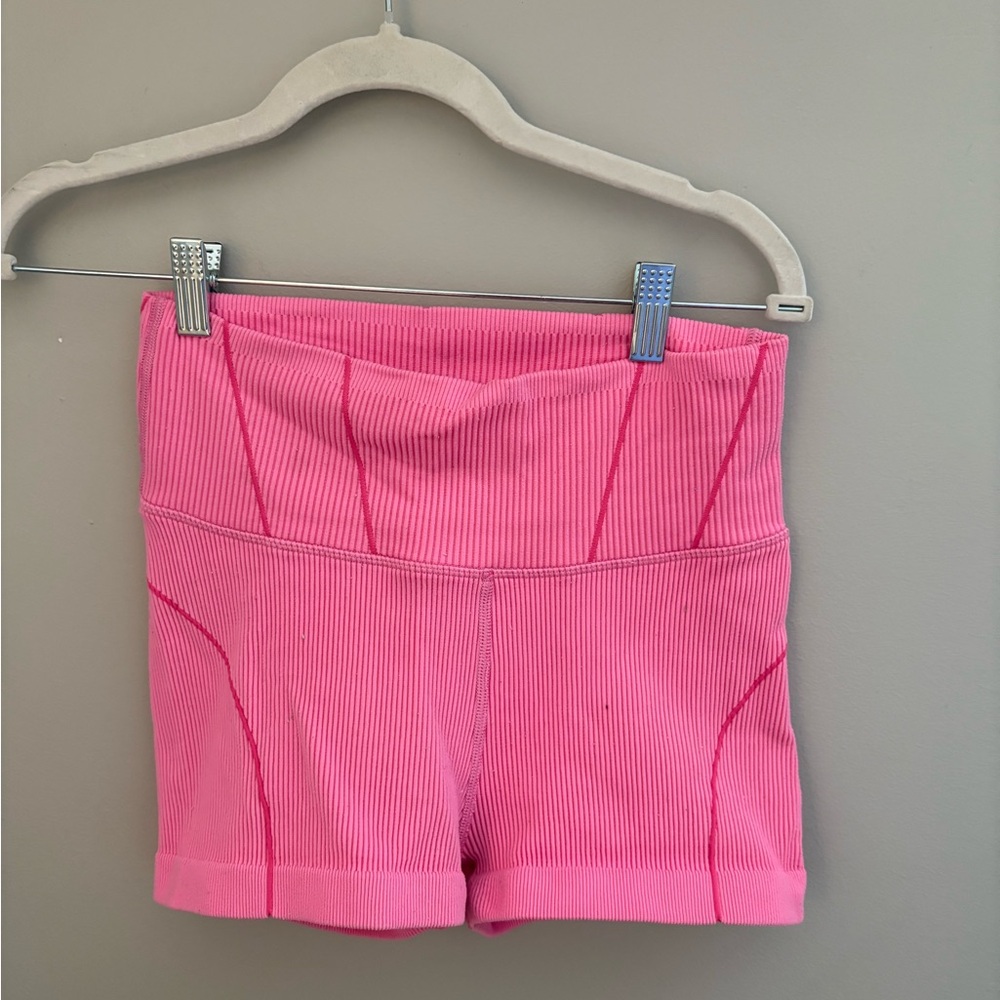 Pink spandex Shorts